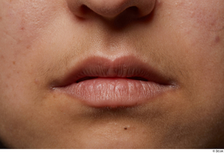 HD Face Skin Talitha Kudadiri face lips mouth skin pores…